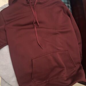Classic Burgundy Hoodie for Men